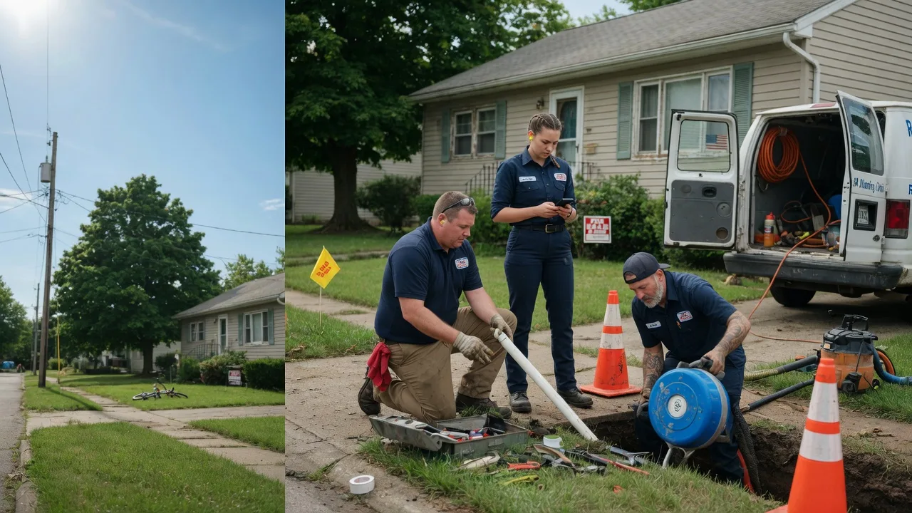 Sewer Line Repair in Elrama, PA near me